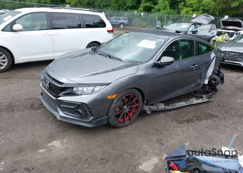 2019 Honda Civic Sport z USA, uszkodzony, nr VIN 2HGFC4B82KH304295